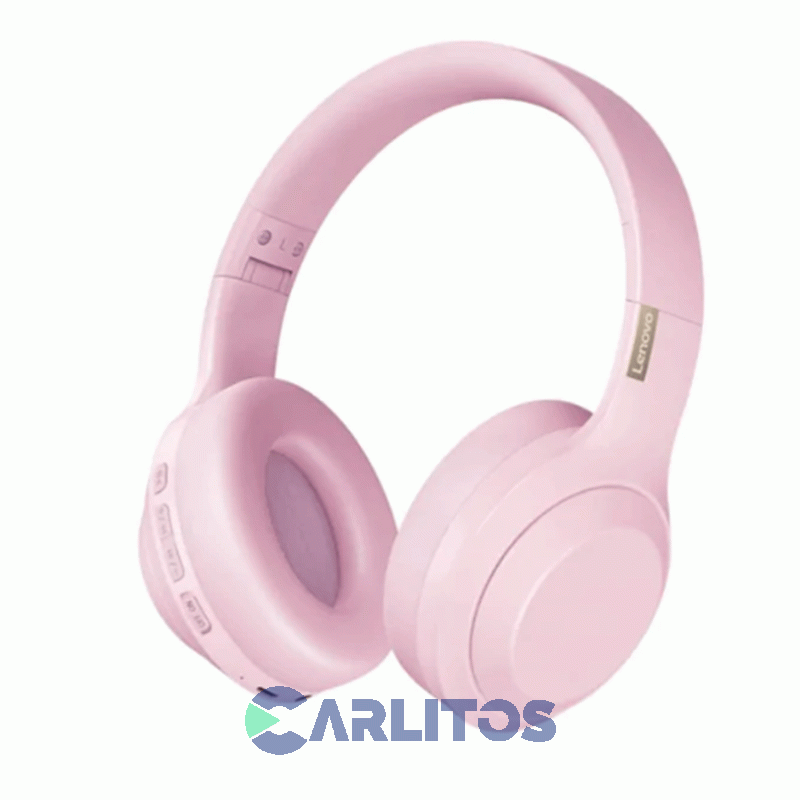 Auricular Vincha Con Bluetooth Lenovo Th10x-rs Rosa