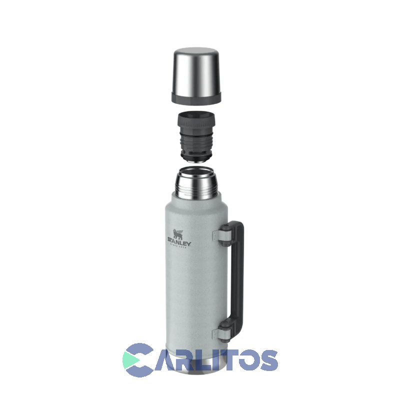 Termo De Mate Stanley Legendario Clásico XL 1.4 Litros Silver