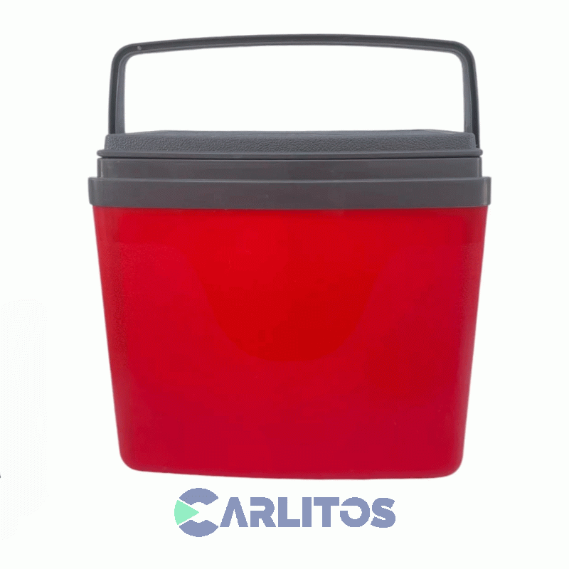 Conservadora Garden Life 24 Litros Rojo Con Grafito