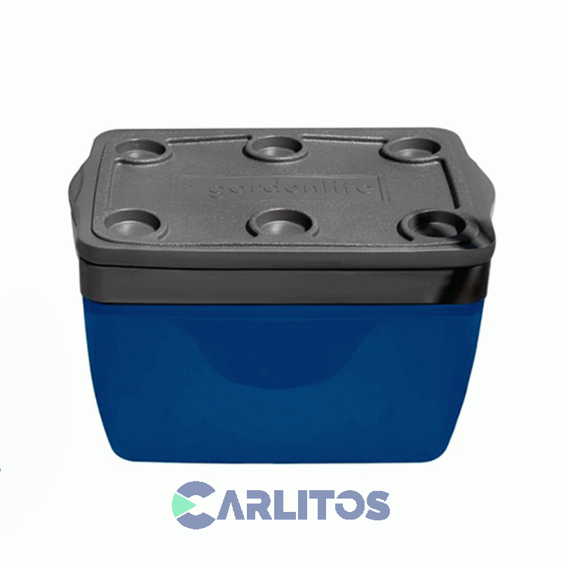 Conservadora 65 Litros Garden Life Azul Petrole Con Gris