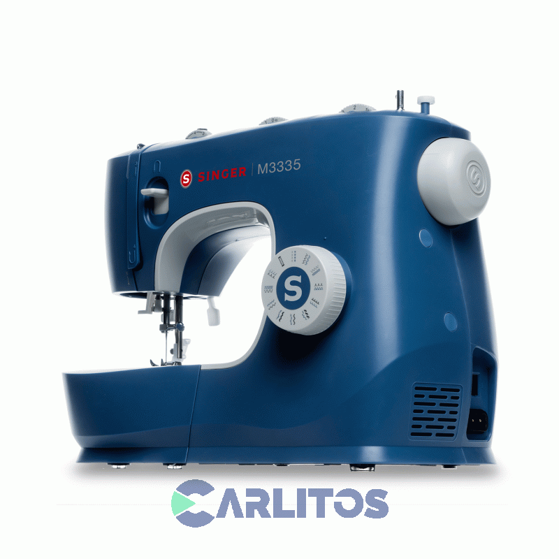 Maquina De Coser Singer M3335c Azul