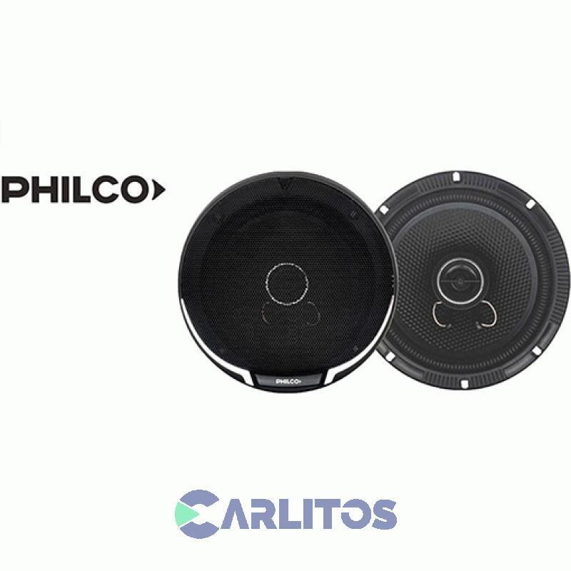 Parlantes Para Automóvil Philco 250 Watts - 2 Vías - 6.5
