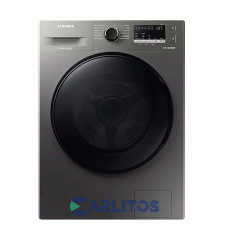 Lavarropa Carga Frontal Samsung Inverter 7 KG - 1400 RPM Gris Ww70aa46bx