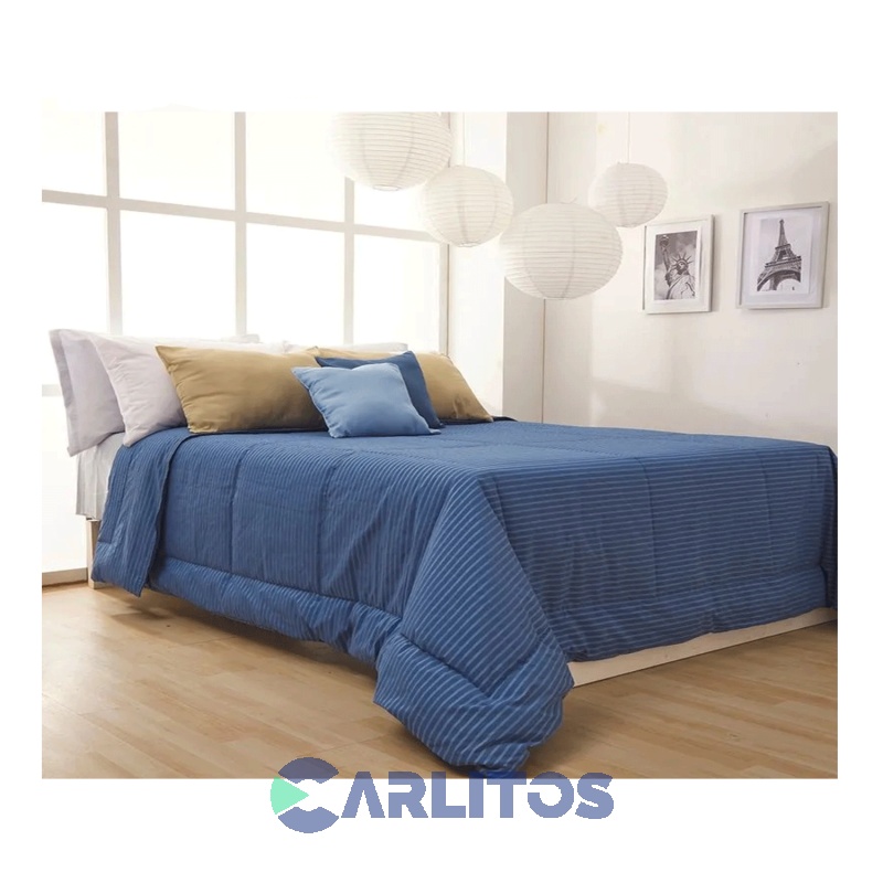 Acolchado Plumón Sintético Inspira Casablanca Super King Size