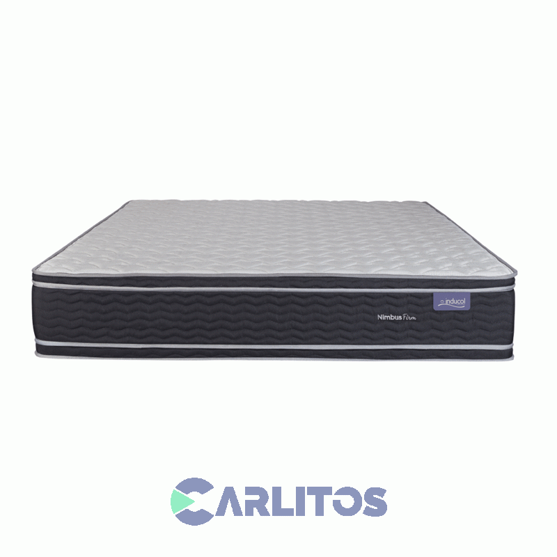Colchón Poliéster Inducol 1.40 X 1.90 Mts Nimbus Firm