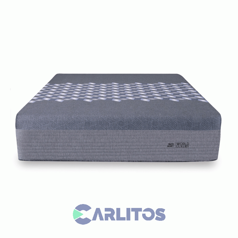 Colchón Resorte King Koil 1.40 X 1.90 Mts Kingsbury Con Pillow