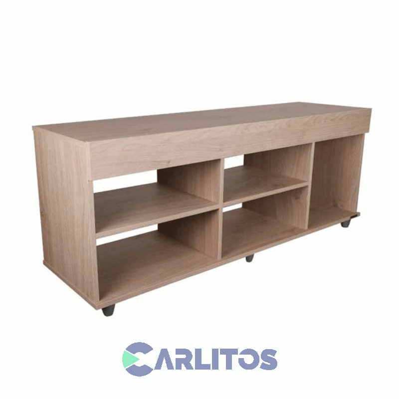 Mesa Tv Baja 1.36 Mts Flipasto Roble Kendal