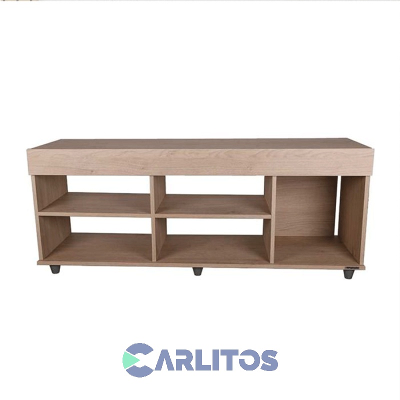 Mesa Tv Baja 1.36 Mts Flipasto Roble Kendal