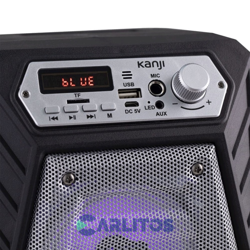 Parlante Portatil Con Bluetooth Y Bateria Kanji Kj-Dance
