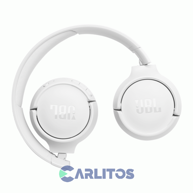 Auricular Vincha Jbl Con Bluetooth Tune T520Bt Jblt520btwhtam Blanco