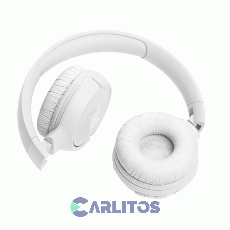 Auricular Vincha Jbl Con Bluetooth Tune T520Bt Jblt520btwhtam Blanco