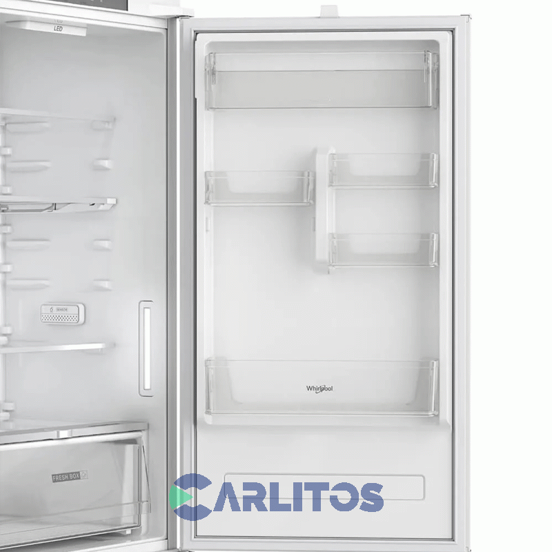 Heladera No Frost Whirpool Combi Inverter 244 Litros Blanca Paneable Wre44bk