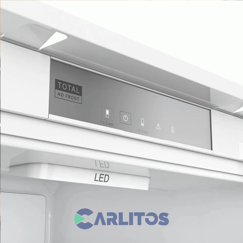 Heladera No Frost Whirpool Combi Inverter 244 Litros Blanca Paneable Wre44bk