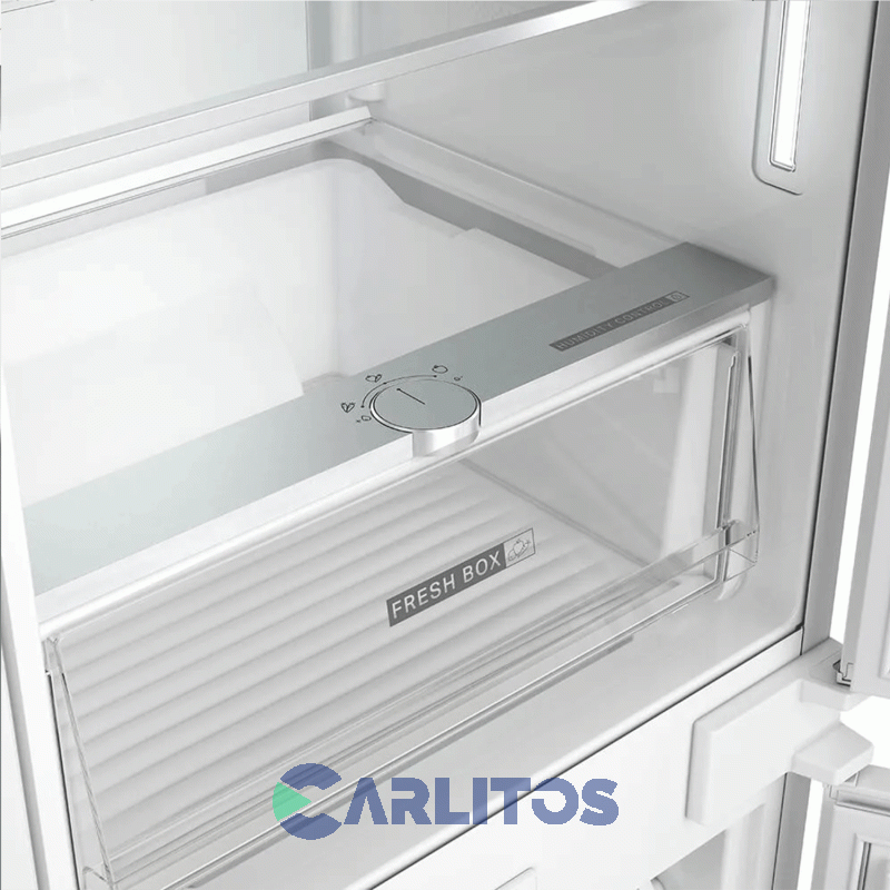 Heladera No Frost Whirpool Combi Inverter 244 Litros Blanca Paneable Wre44bk