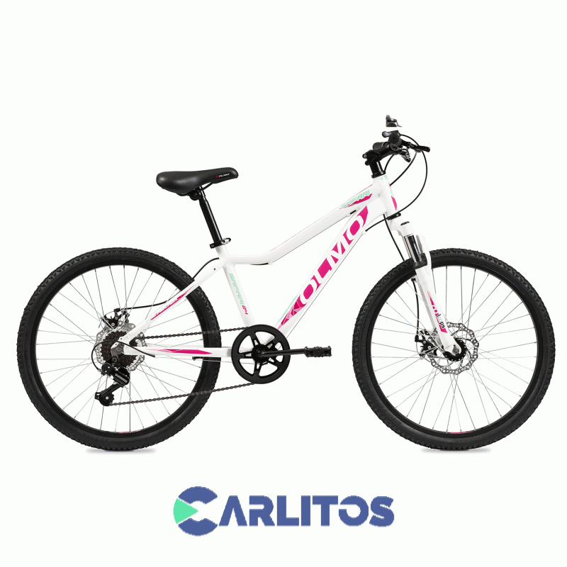 Bicicleta Olmo Todo Terreno R 24 Safari 240 Blanco/ Fucsia
