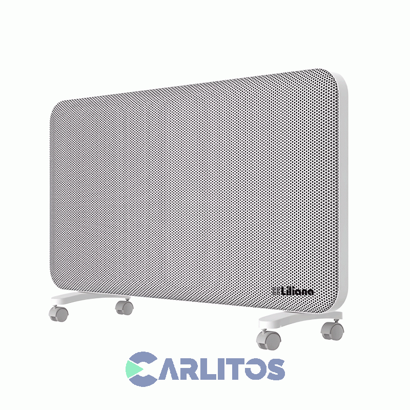 Estufa Panel Radiante Lilliana Inverter 2000 Watts 2 En 1 Silverwhite