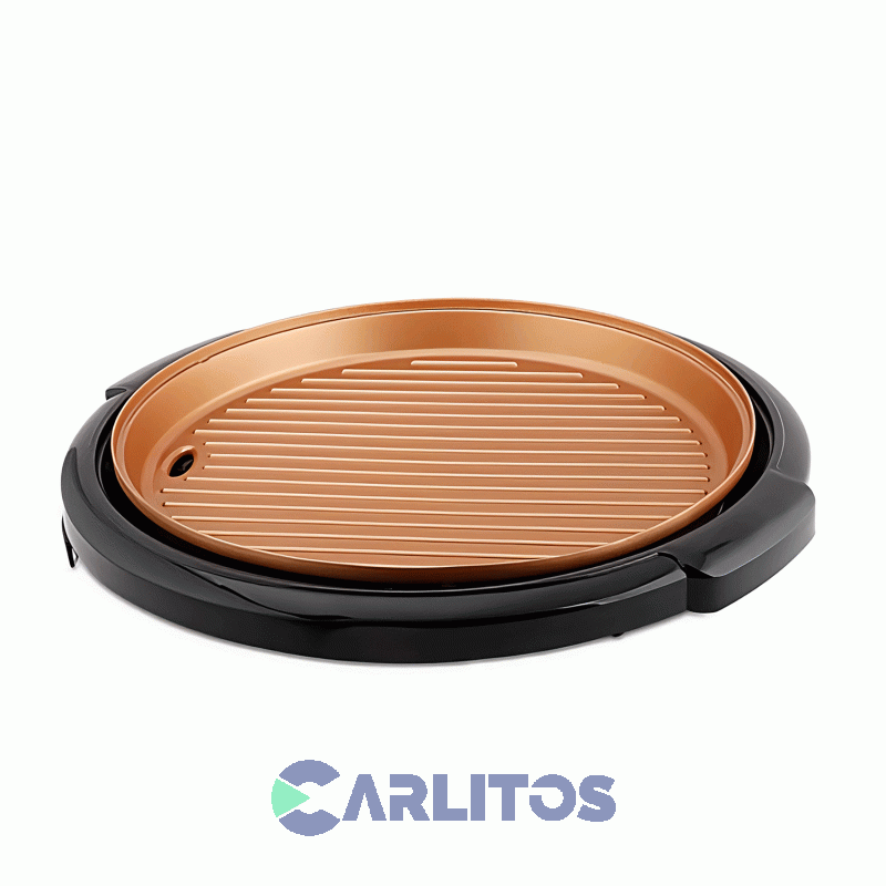 Parrilla Electrica Lilliana Grill Parrimix Con Tapa De Vidrio Ak930