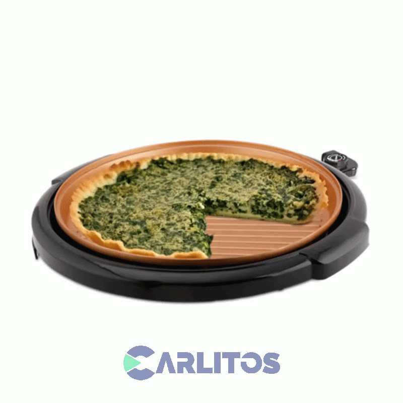 Parrilla Electrica Lilliana Grill Parrimix Con Tapa De Vidrio Ak930