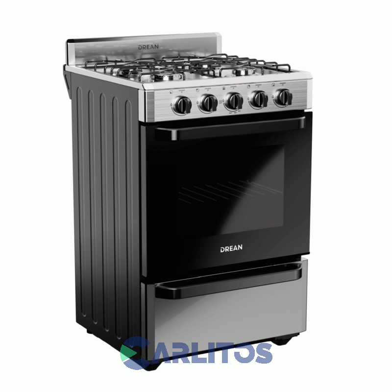 Cocina A Gas Drean 56 CM Acero Inoxidable Multigas Cd5602ai0