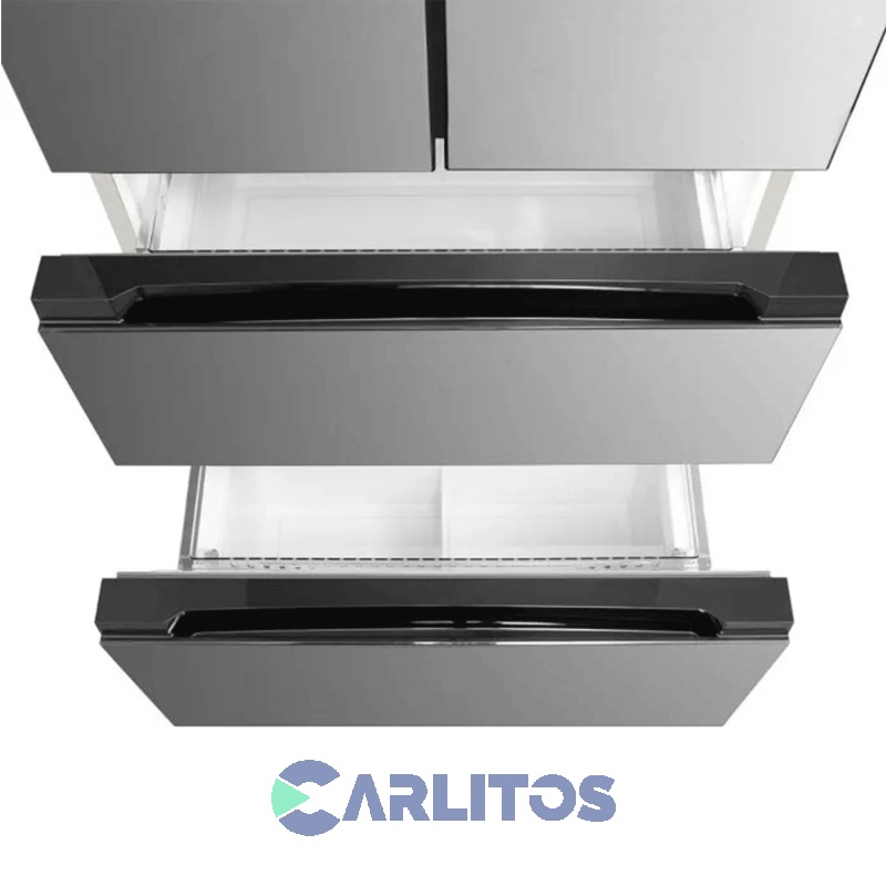Heladera No Frost Side By Side Midea 470 Litros Inverter Acero IRf-f17xar1