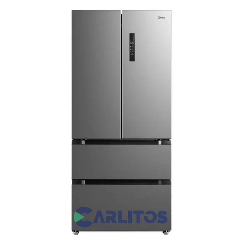 Heladera No Frost Side By Side Midea 470 Litros Inverter Acero IRf-f17xar1