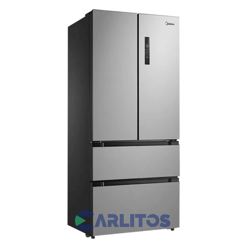 Heladera No Frost Side By Side Midea 470 Litros Inverter Acero IRf-f17xar1