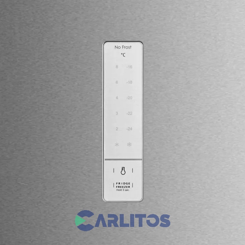 Freezer Vertical No Frost Acero Inoxidable 230 Litros Midea Ff-ec8sar1