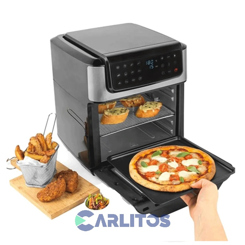 Freidora De Aire Fryer Lilliana Aircook Digital Negra af950
