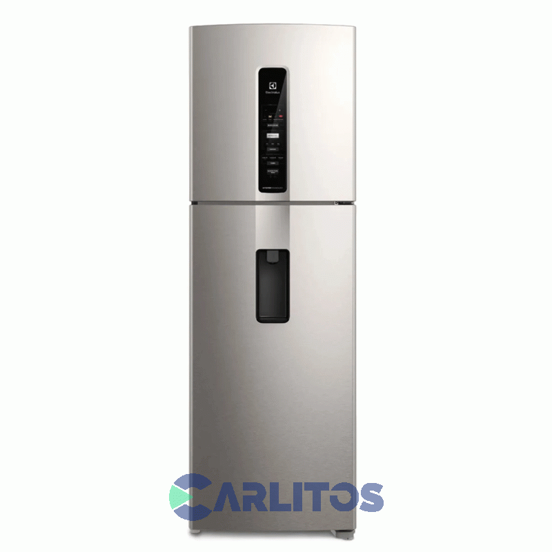Heladera No Frost Electrolux Inverter 424 Litros Gris Plata Iw45s