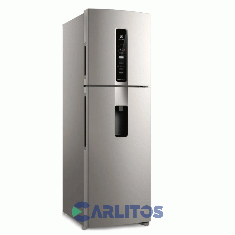 Heladera No Frost Electrolux Inverter 424 Litros Gris Plata Iw45s