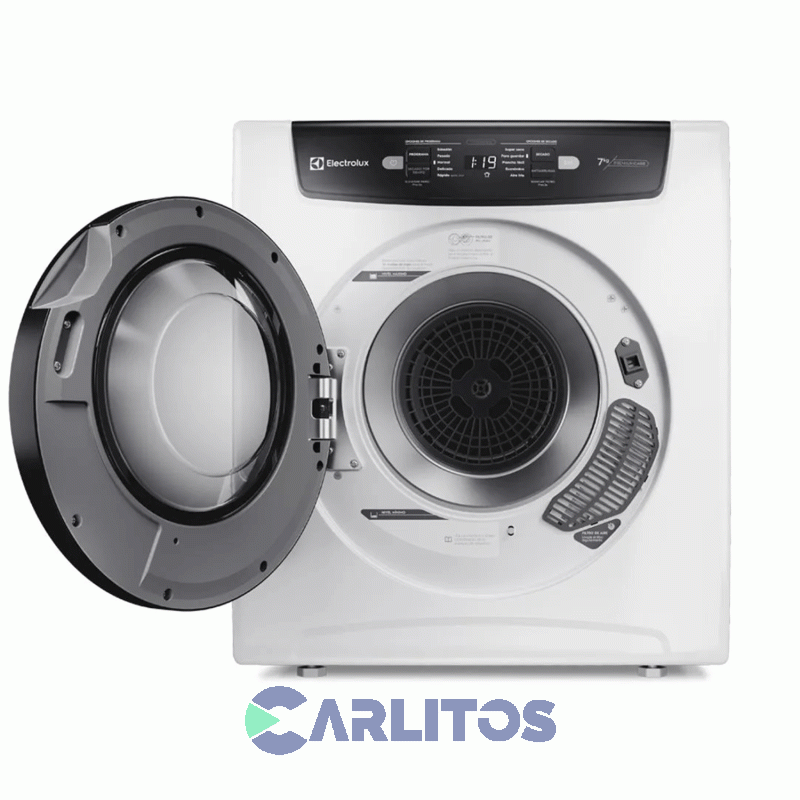 Secarropa Automatico Por Calor Y Condensacion Electrolux 7 Kg Blanco - Eseb7