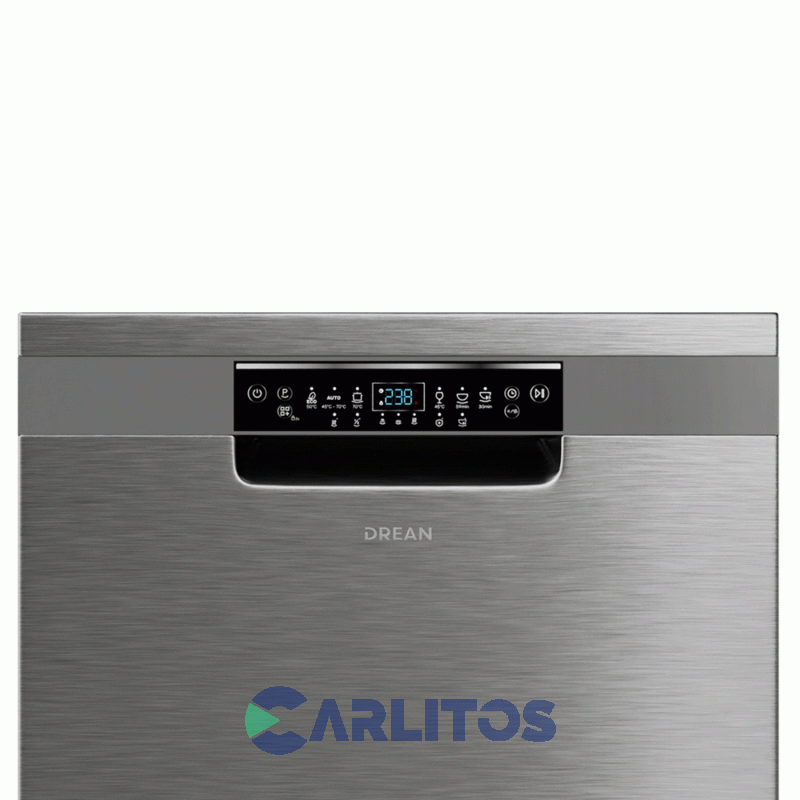 Lavavajilla Drean 15 Cubiertos Acero Inoxidable Lvdr1506ci0