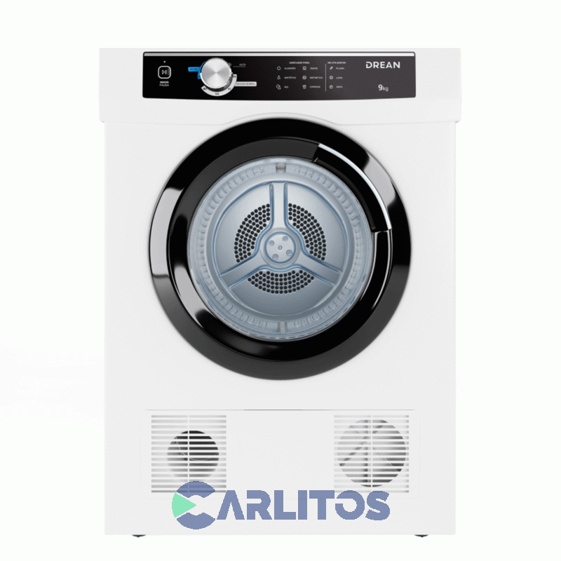 Secarropa Automatico Por Calor Drean 9 KG Blanco -Sed090vbcl