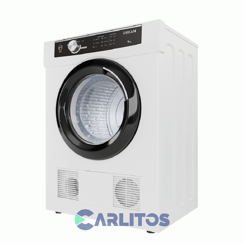 Secarropa Automatico Por Calor Drean 9 KG Blanco -Sed090vbcl