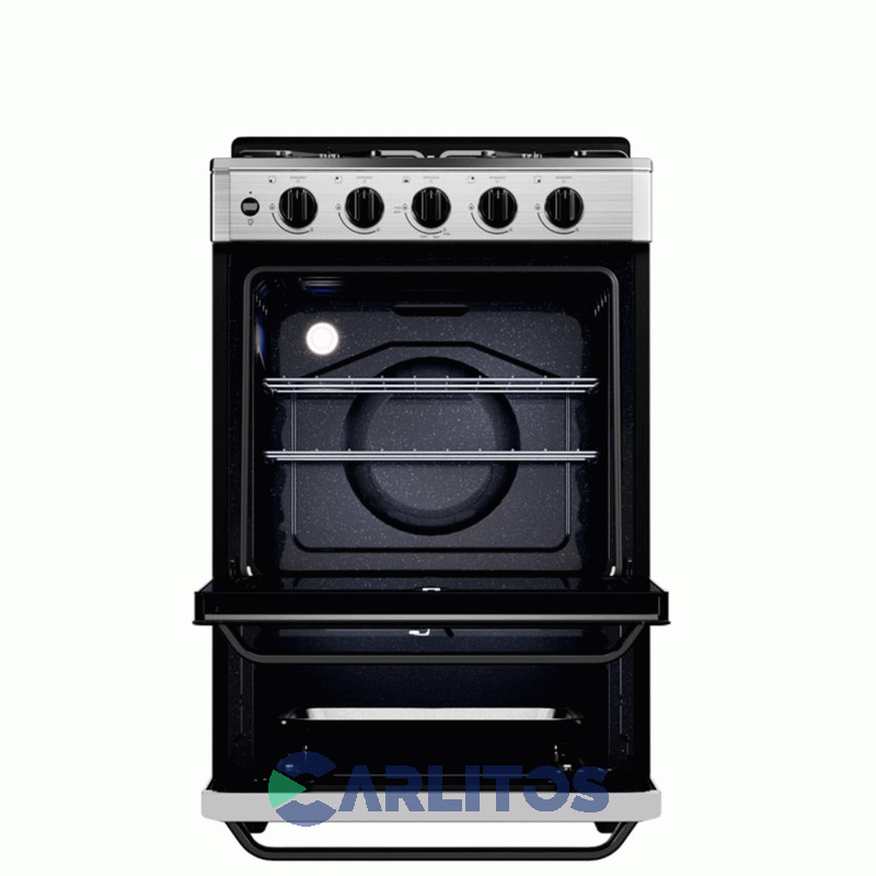 Cocina a Gas Acero Drean 56 Cm-Inoxidable 4 Multigas