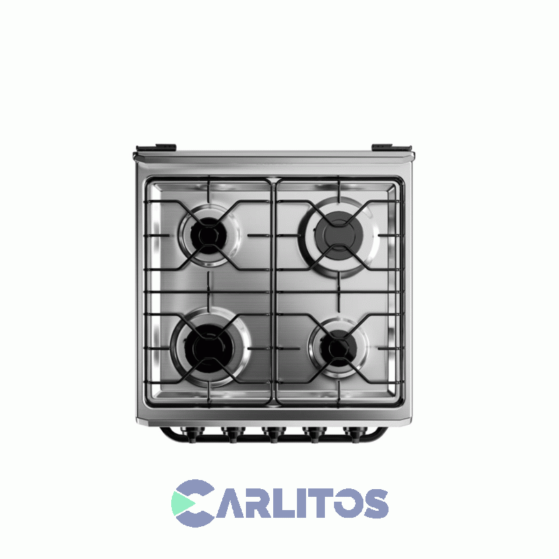 Cocina a Gas Acero Drean 56 Cm-Inoxidable 4 Multigas