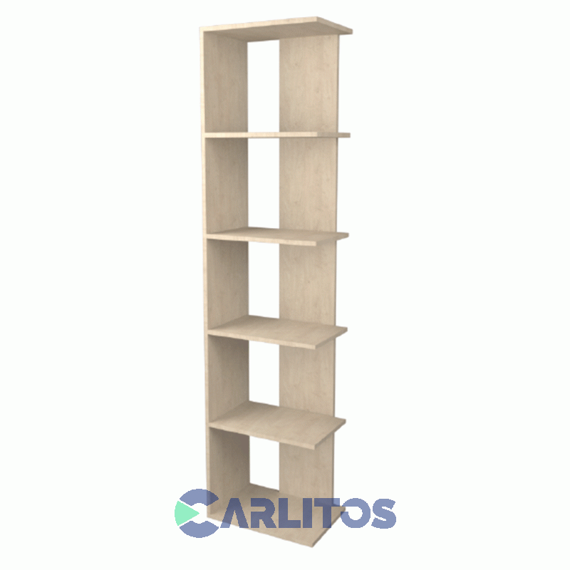 Biblioteca Abierta 0.44 Mts Fiplasto Roble Kendal