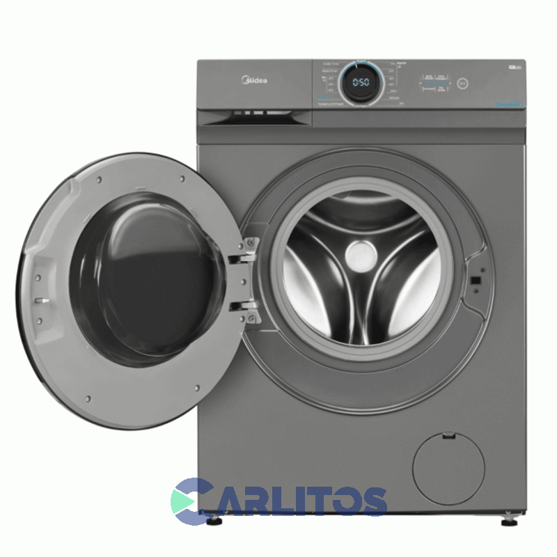 Lavarropa Carga Frontal Midea 6 KG - 1000 RPM Plata Mf100w60/t-a1