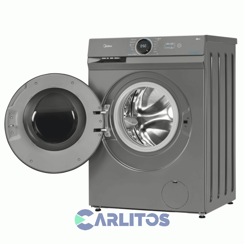 Lavarropa Carga Frontal Midea 6 KG - 1000 RPM Plata Mf100w60/t-a1