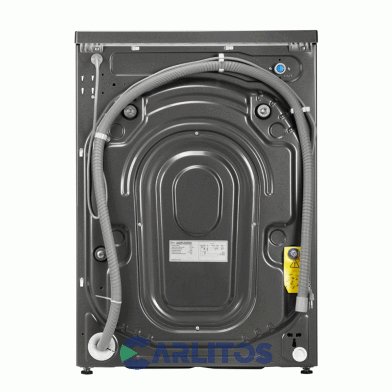Lavarropa Carga Frontal Midea 6 KG - 1000 RPM Plata Mf100w60/t-a1