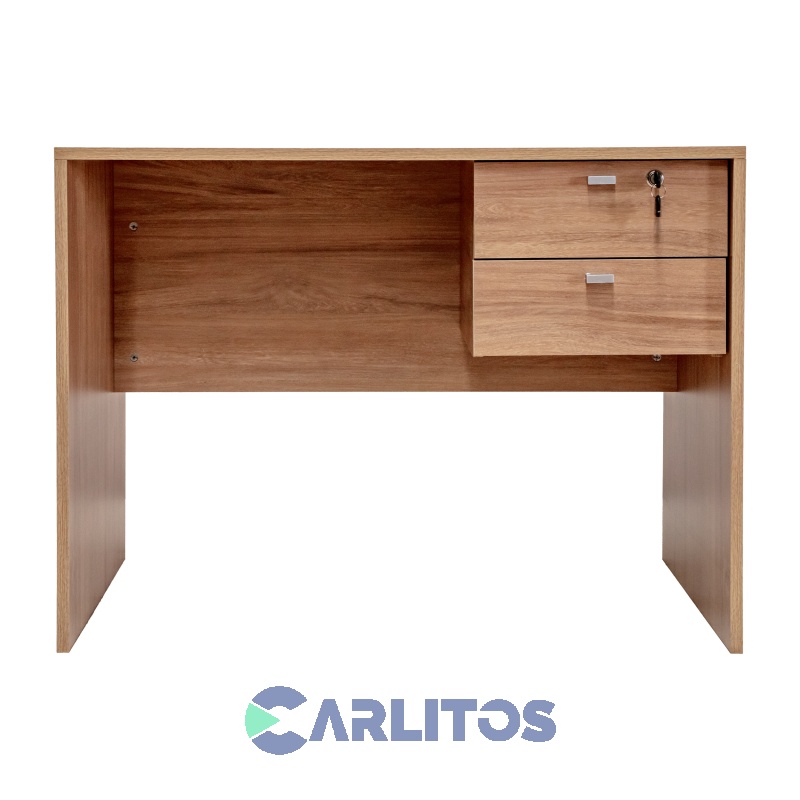Escritorio Profesional 2 Cajones 1.00 Mts Platinum Acacia