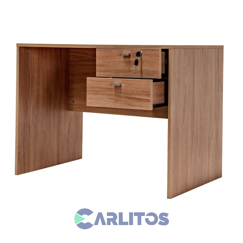 Escritorio Profesional 2 Cajones 1.00 Mts Platinum Acacia