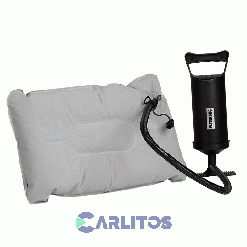 Almohada Inflable Waterdog Afelpado 40 X 25 Cms Pillow2