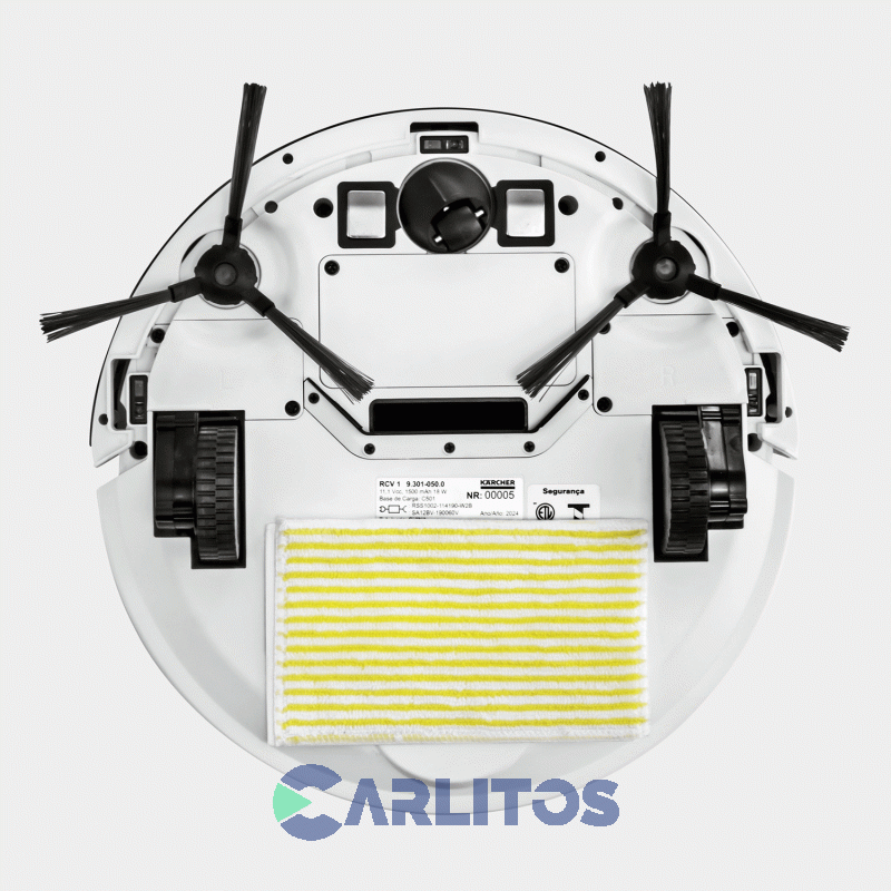 Aspiradora Y Trapeadora Robot Sin Bolsa Karcher Rcv 1