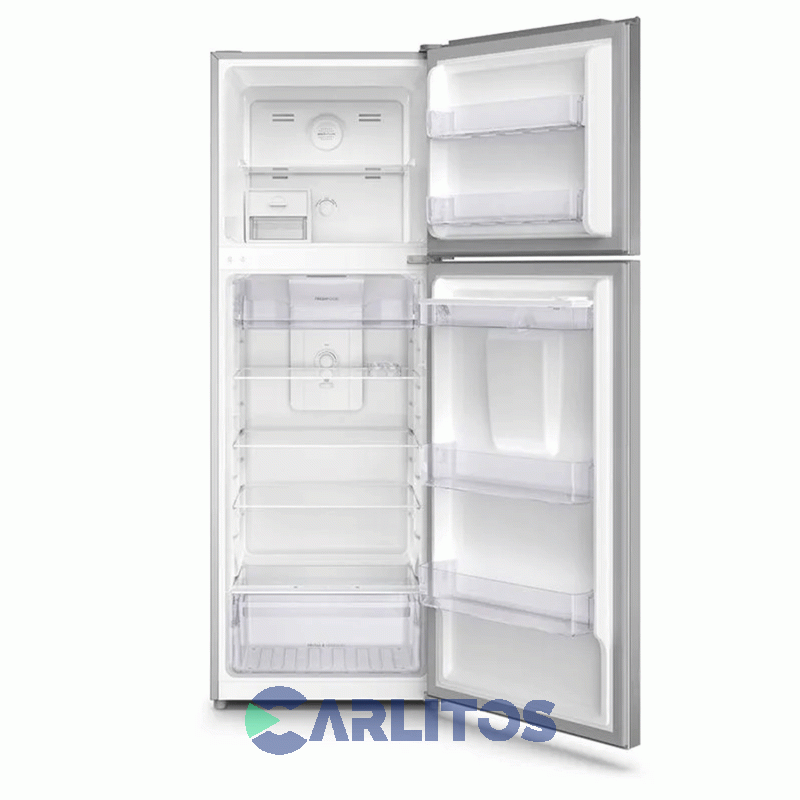 Heladerea No Frost Gafa Inverter 356 Litros Gris Plata Hgnf333p