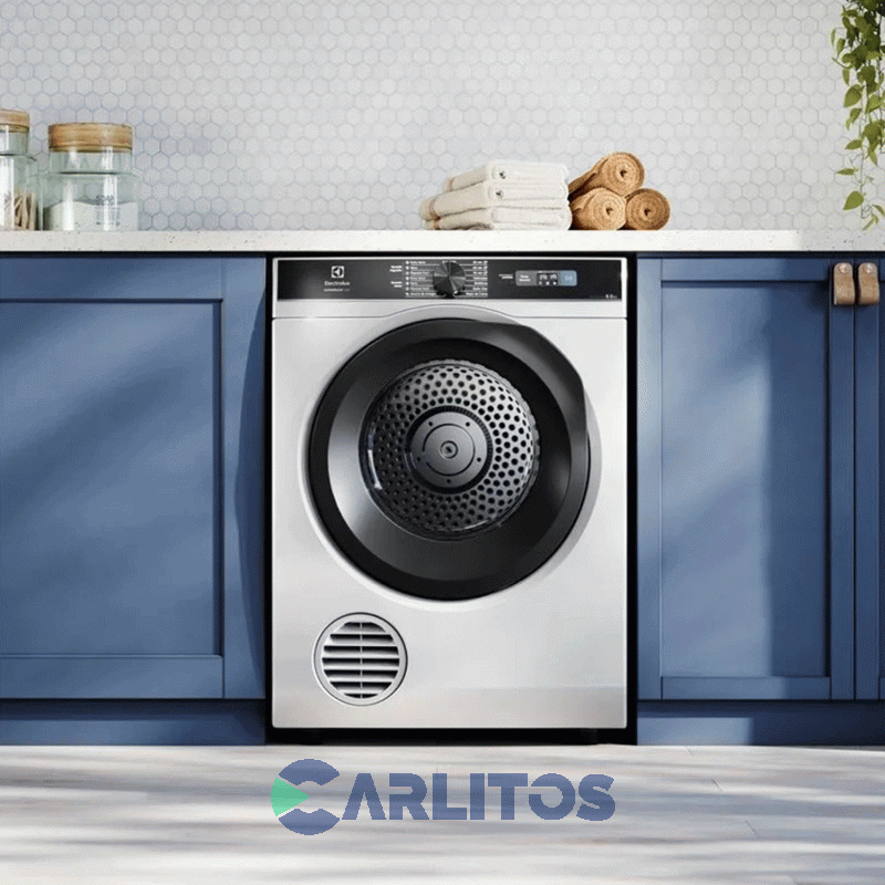 Secarropa Automático Electrolux 8 KG Blanco Eses208b
