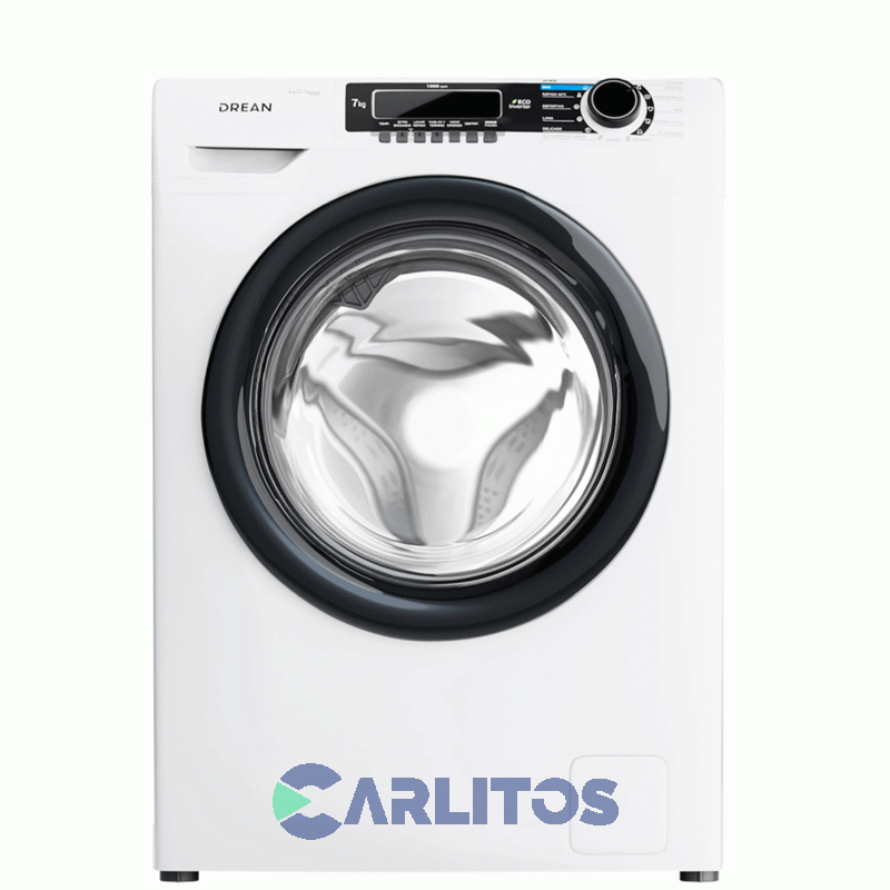 Lavarropa Carga Frontal Drean Inverter 7 KG - 1000 Rpm Blanco Lfdr0710sb0