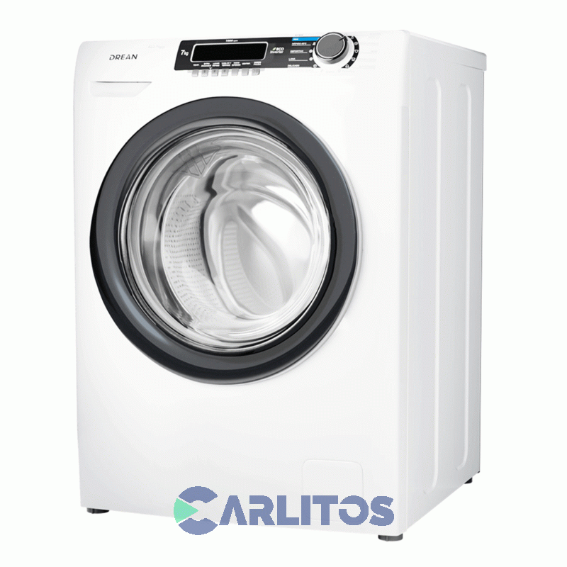 Lavarropa Carga Frontal Drean Inverter 7 KG - 1000 Rpm Blanco Lfdr0710sb0