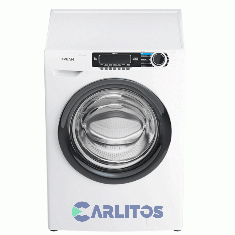 Lavarropa Carga Frontal Drean Inverter 7 KG - 1000 Rpm Blanco Lfdr0710sb0