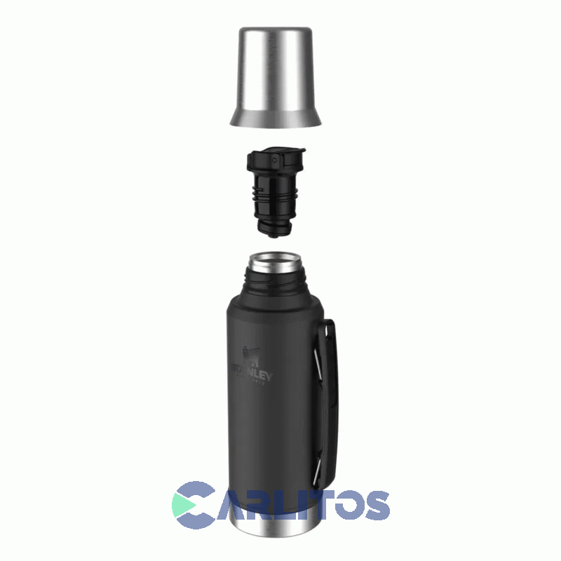 Termo De Mate Stanley Legendario System Classic 1.2 Litros Negro 2.0